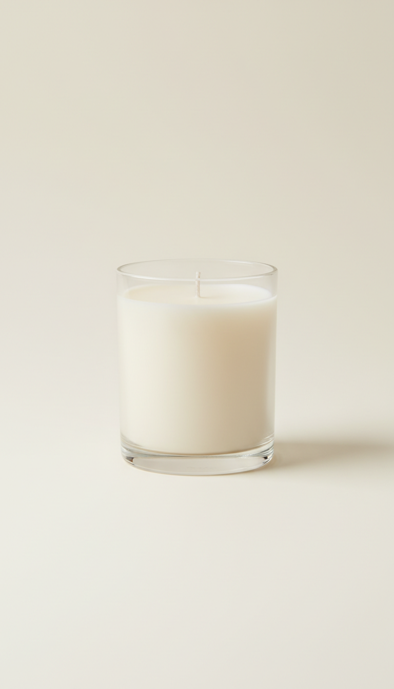 Minimalist Glass Scented Candle