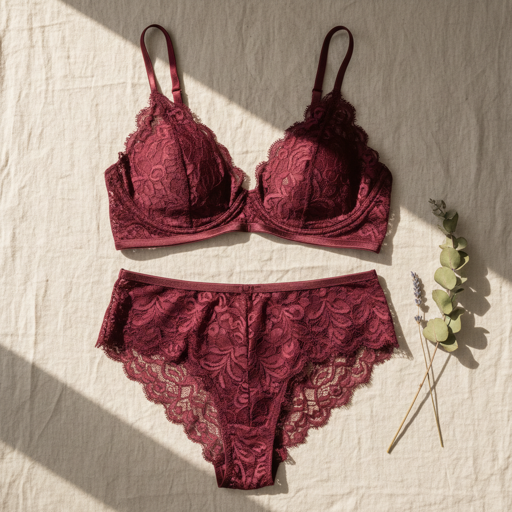 The Signature Intimate Set - elegant flatlay