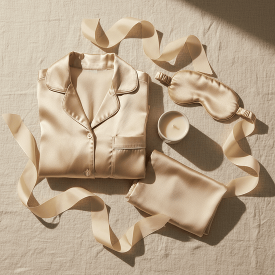 The Soft Night Set gift flatlay  The Soft Night Set Soft Night 