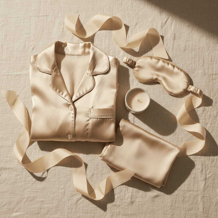 The Soft Night Set gift flatlay  The Soft Night Set Soft Night 